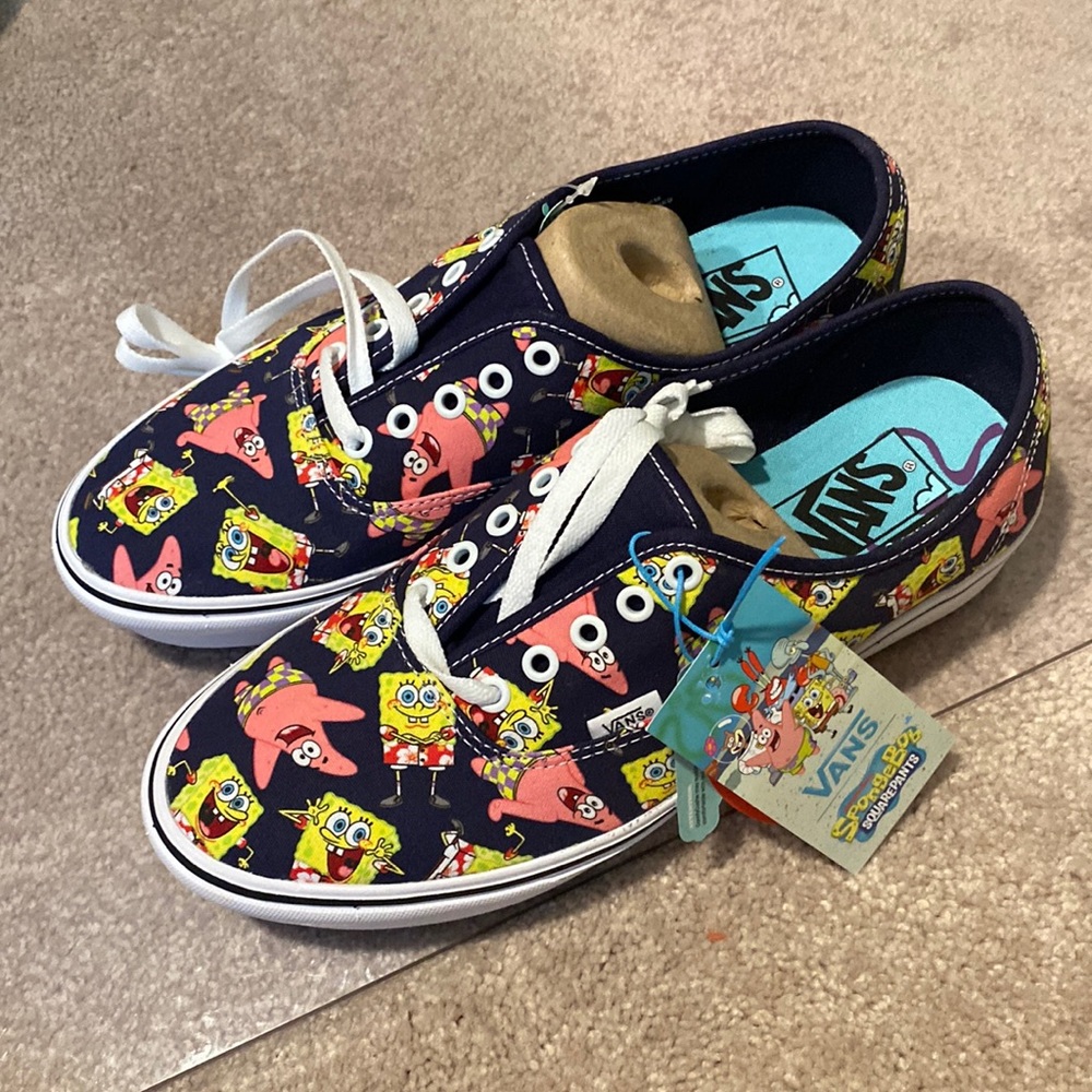 Vans Special Edition Spongebob SquarePants comfy Cush - Never worn!